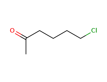 Molecular Structure of 10226-30-9 (6-Chloro-2-hexanone)