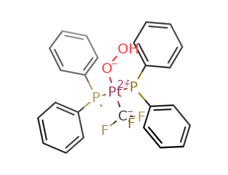 trans-[(PPh2Me)2Pt(CF3)(OOH)]