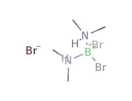 (bisdimethylamine)dibromoboronium(+1) bromide