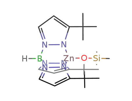 tris{η3-(3-tert-butylpyrazolyl)hydroborato}Zn(OSiMe3)