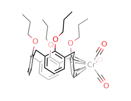 cone-25,26,27,28-tetrapropoxycalix{4}arene-tricarbonylchromium