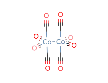 Molecular Structure of 10210-68-1 (COBALT CARBONYL)