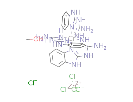 [Cr(2-guanidinobenzimidazole)3]Cl[ZnCl4]*MeOH