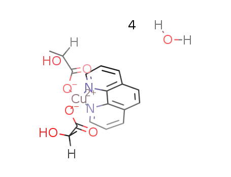 [copper(II)-di(lactato)-(1,10-phenanthroline)]*4H2O