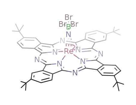 Re(tetra-tert-butylphthalocyaninato)(NBBr3)