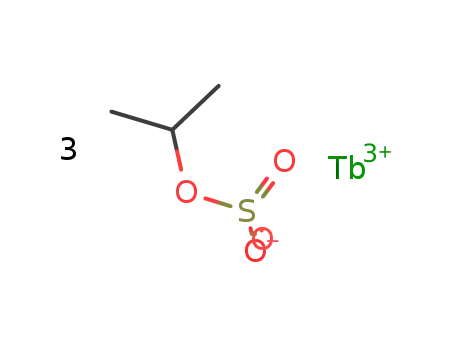 terbium isopropyl sulfate