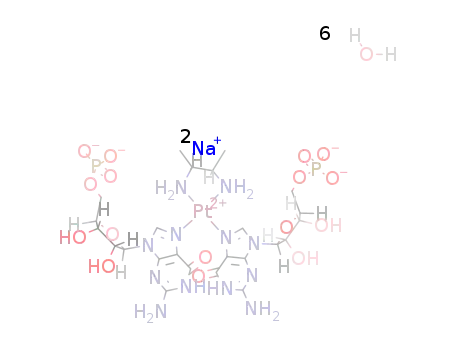 Na2[Pt(S,S-2,3-diaminobutane)(guanosine-5'-monophosphate)2] * 6 H2O