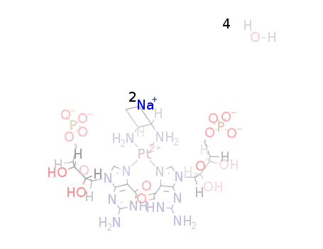 Na2[Pt(meso-1,2-diaminocyclohexane)(guanosine-5'-monophosphate)2] * 4 H2O