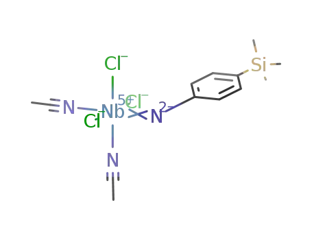 bis(acetonitrile)trichloro(4-trimethylsilylphenylimido)niobium(V)