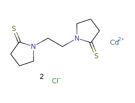 CdCl2(N,N'-ethylenebis(pyrrolidine-2-thione))
