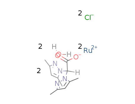 [(Ru((bis(3,5-dimethylpyrazol-1-yl)acetate)Cl(H2O))2]