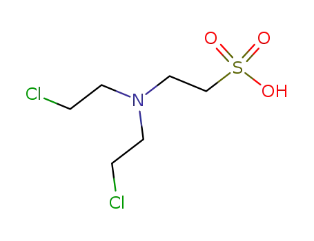 N,N-bis(2-chloroethyl)aminoethanesulfonic acid