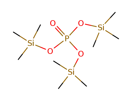 Molecular Structure of 10497-05-9 (TRIS(TRIMETHYLSILYL) PHOSPHATE)