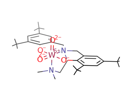 [dioxotungsten(VI)(O(2,4-bis-tert-butyl-phenyl)CH2N(CH2CH2N(CH3)2)CH2(2,4-bis-tert-butyl-phenyl)O)]