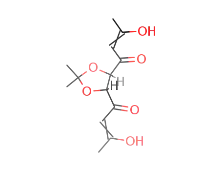 3R,4R-bis(1,3-butandione)-2,2-dimethyldioxolane