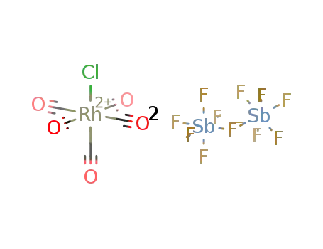 chloropentacarbonylrhodium(III) undecafluorodiantimonate(V)