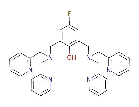 2,6-bis[(bis(2-pyridylmethyl)amino)methyl]-4-fluorophenol