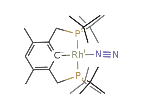 [(1,3-bis[(di-tert-butylphosphino)methyl)-4,6-dimethylbenzene(-1H))Rh(N2)]