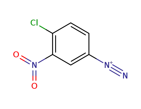 3-nitro-4-chlorobenzenediazonium cation