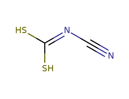 Carbamodithioic acid, cyano-
