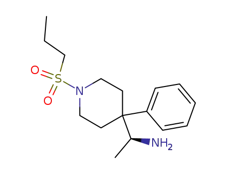 {(1S)-1-[4-phenyl-1-(propylsulfonyl)piperidin-4-yl]ethyl}amine