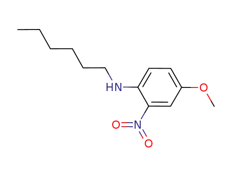 N-hexyl-4-methoxy-2-nitroaniline
