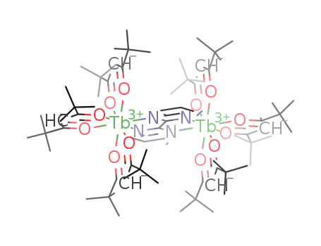 [Tb(III)tris(2,2,6,6-tetramethyl-3,5-heptanedionate)]2(2,2'-bipyrimidine)