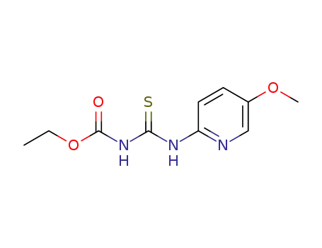 ethyl {[(5-methoxypyridin-2-yl)amino]carbonothioyl}carbamate