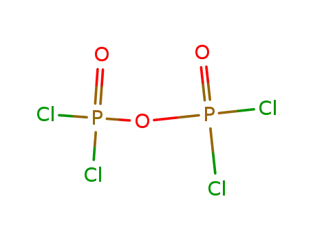 Molecular Structure of 13498-14-1 (Diphosphoryl chloride)