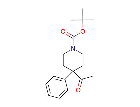 tert-butyl 4-acetyl-4-phenylpiperidine-1-carboxylate