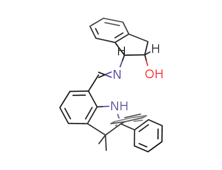 (1R,2S)-(+)-cis-1-((1-(3,3-dimethyl-2,2-diphenyl-2,3-dihydro-1H-indole-7-yl)-methylidene)-amino)-indan-2-ol