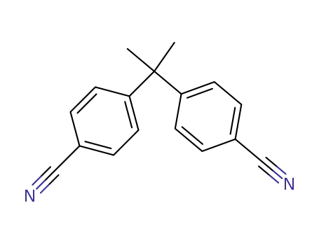 Benzonitrile,4,4'-(1-methylethylidene)bis- cas  1675-70-3