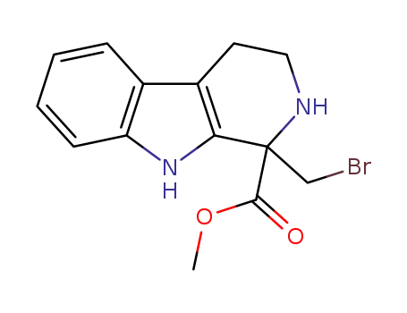 methyl 1-(bromomethyl)-2,3,4,9-tetrahydro-1H-pyrido[3,4-b]indole-1-carboxylate