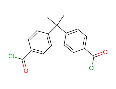 Benzoyl chloride, 4,4'-(1-methylethylidene)bis-