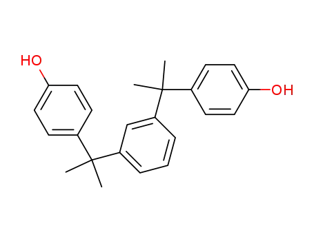 BISPHENOL M 4,4'-(1,3-PHENYLENEDIISOPROPYLIDENE)BISPHENOL 1,3-Bis[2-(4-hydroxyphenyl)-2-propyl]benzene 13595-25-0 99% min