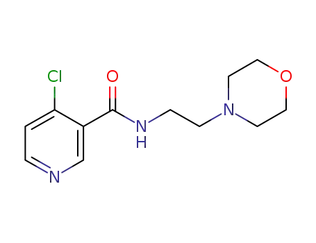 4-chloro-N-(2-morpholinoethyl)nicotinamide