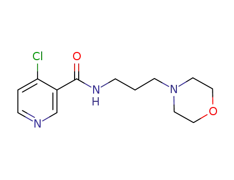 4-chloro-N-(3-morpholinopropyl)nicotinamide