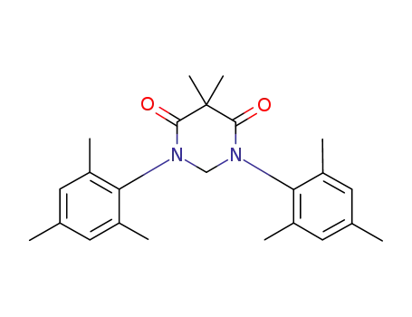 1,3-bis-(2,4,6-trimethylphenyl)-4,6-diketo-5,5-dimethylpyrimidin-2-ylidene