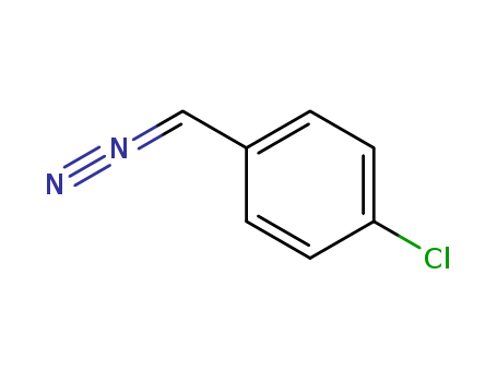Molecular Structure of 19277-54-4 (Benzene, 1-chloro-4-(diazomethyl)-)