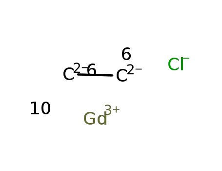 10Gd(3+)*6C2(4-)*6Cl(1-)=Gd10(C2)6Cl6