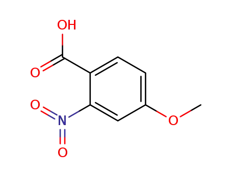 Molecular Structure of 33844-21-2 (4-Methoxy-2-nitrobenzoic acid)