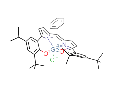 [(1,9-bis(3,5-di-tert-butyl-2-hydroxyphenyl)-5-phenyldipyrrin(-3H))GeCl]