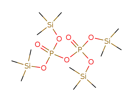 Molecular Structure of 18395-45-4 (Diphosphoric acid tetrakis(trimethylsilyl) ester)