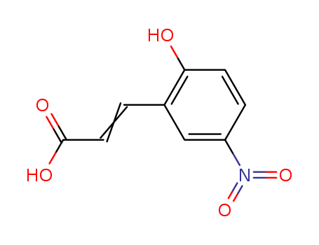 2-hydroxy-5-nitrocinnamic acid
