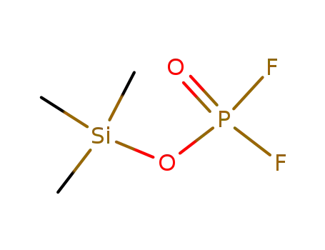 Molecular Structure of 4414-25-9 (Phosphorodifluoridic acid, trimethylsilyl ester)