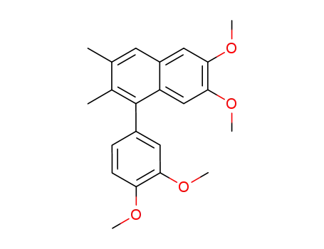 1-(3,4-dimethoxy-phenyl)-6,7-dimethoxy-2,3-dimethyl-naphthalene