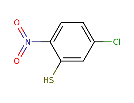 Molecular Structure of 14371-79-0 (5-chloro-2-nitrobenzenethiol)