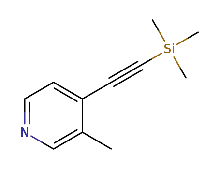 3-methyl-4-((trimethylsilyl)ethynyl)pyridine