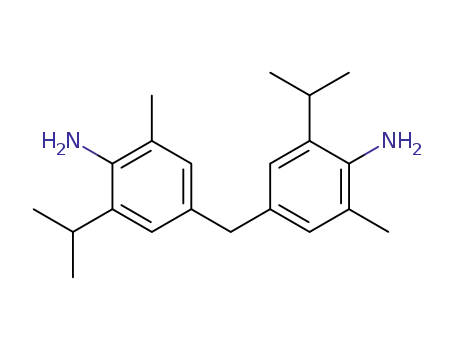 Molecular Structure of 16298-38-7 (4,4'-METHYLENEBIS(2-ISOPROPYL-6-METHYLANILINE))