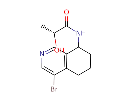 (R)-N-((R,S)-4-bromo-5,6,7,8-tetrahydro-isoquinolin-8-yl)-2-hydroxy-propionamide